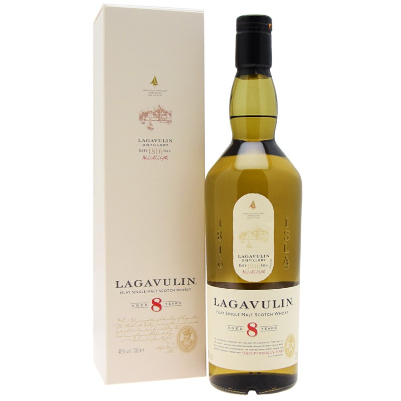 LAGAVULIN 8 ANS, Islay - Single Malt  _  70CL / 48°