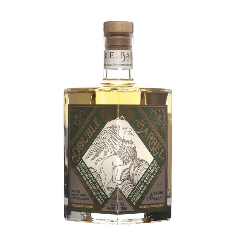 DOUBLE BARREL Speyside & Lowland D.Laing 70cl/46°