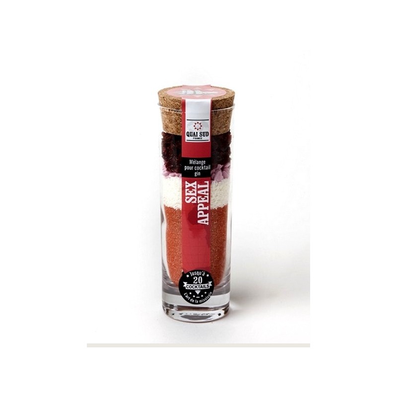 SEX APPEAL (Cranberry-coco) - Mélange pr GIN_Verre 120Gr