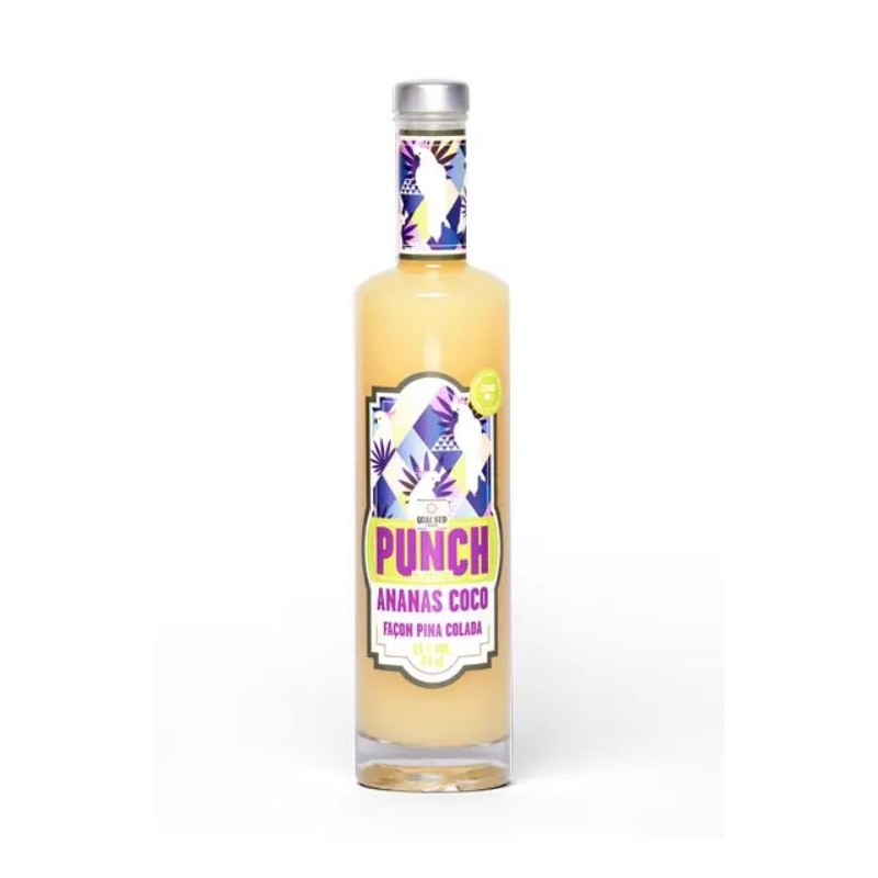 Punch Planteur au Rhum Ananas-Coco façon Pina Colada 70cl