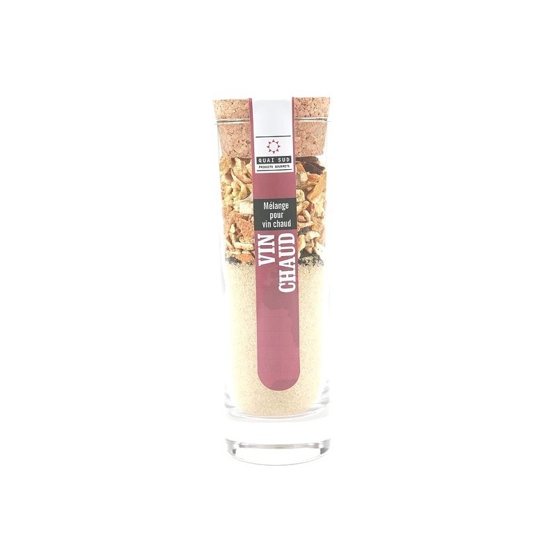 VIN CHAUD (Cannelle-orange)- MELANGE POUR VIN ROUGE_ 110gr
