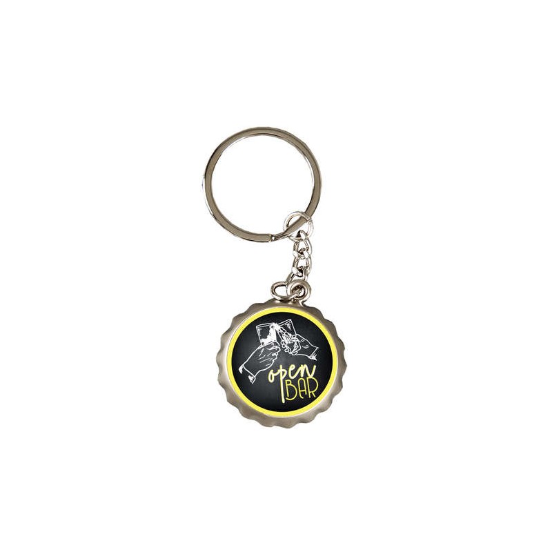 PORTE CLE Décapsuleur IVO "Open Bar" 3.8cm