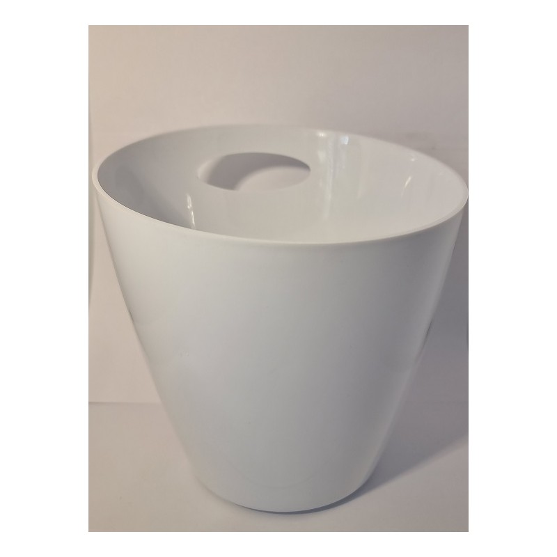 SEAU A CHAMPAGNE Blanc "Artic" H18cm
