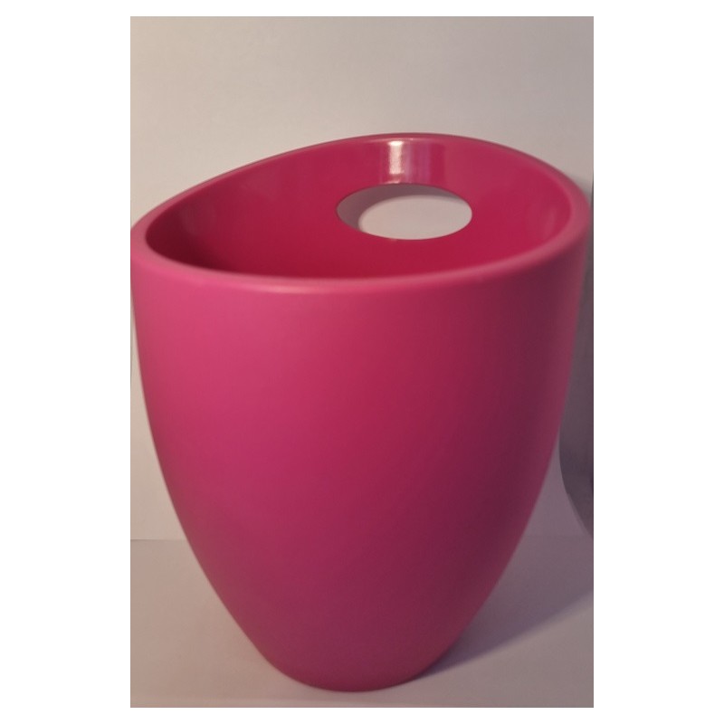 SEAU A CHAMPAGNE Rose ou Blanc H24cm