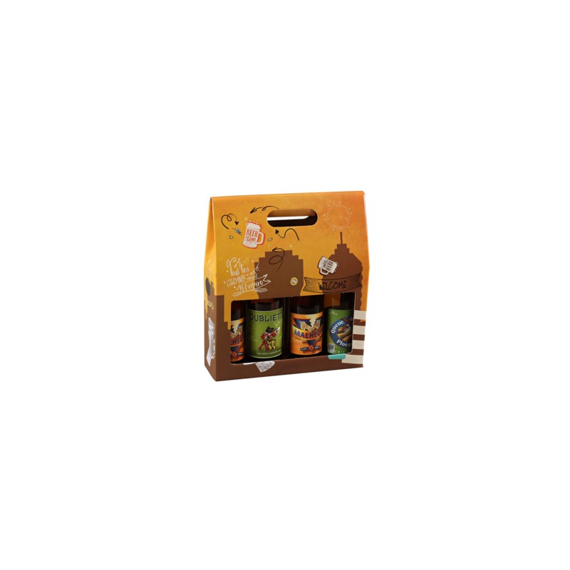 Valisette San Francisco carton Urban 4 bières 33cl