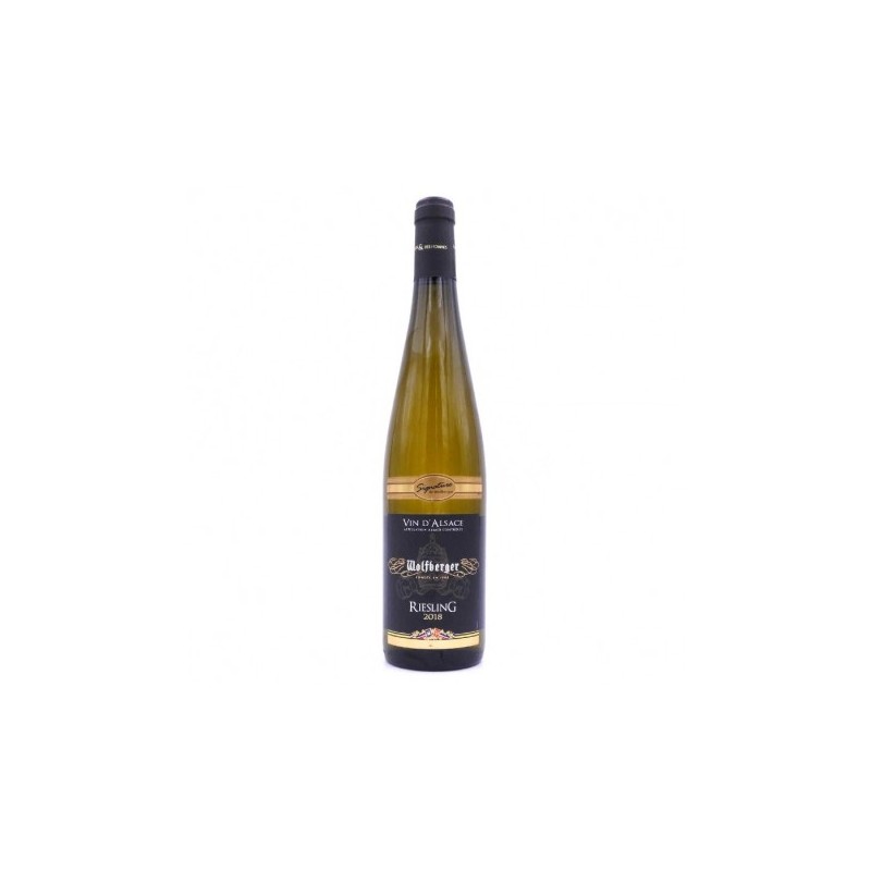 RIESLING Blanc ALSACE WOLFBERGER Signature 75cl 12.5°