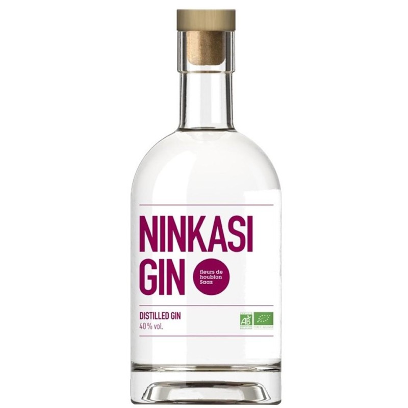 NINKASI GIN Fleurs de Houblon Saaz Bio 70cl / 40°
