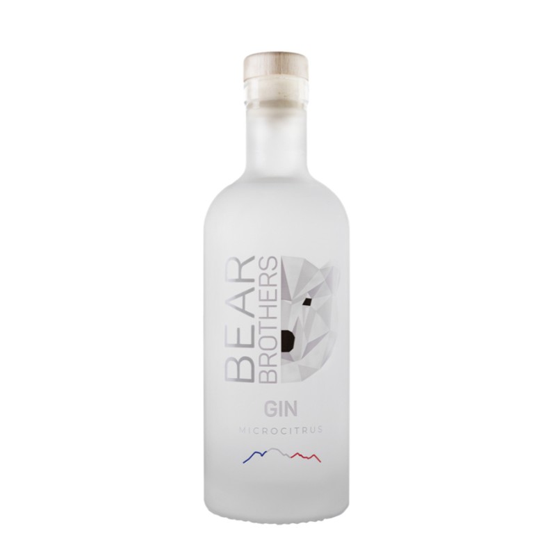 DISTILLERIE DES PYRENEES Gin Bear Brothers Microcitrus BIO