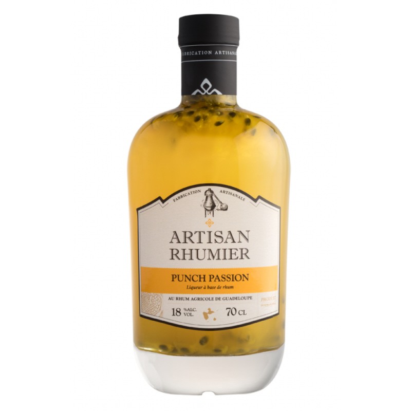 PUNCH PASSION - Artisan Rhumier 70cl / 18°