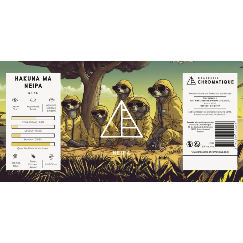 HAKUNA ma NEIPA 6.9° _ 75cl / VP