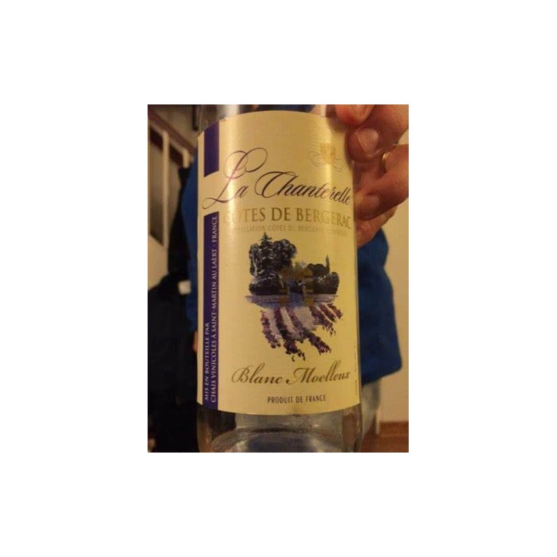 COTES DE BERGERAC BLANC DOUX La Chanterelle 75cl 11.5°