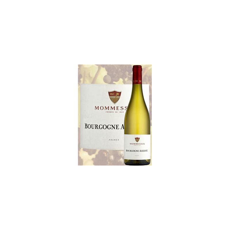 MOMMESSIN Bg ALIGOTE 2018 _ BOURGOGNE A.C. Blanc 75CL 12°