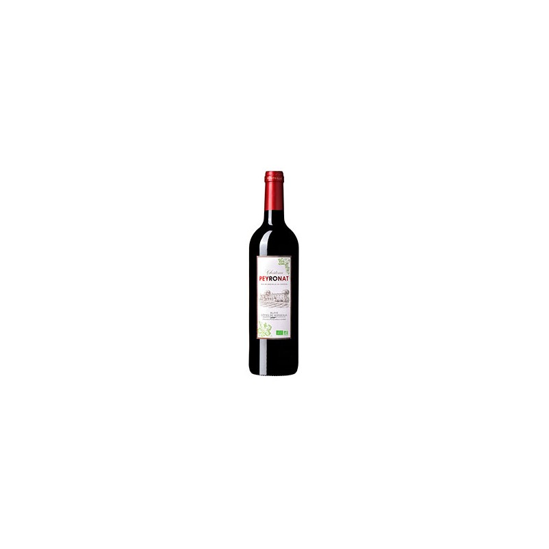 PEYRONAT BIO Cht.  2017 _ BLAYE COTES DE BORDEAUX 75CL