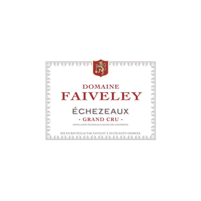 ECHEZEAUX Grand Cru 2001 D. FAIVELEY _ BOURGOGNE 75CL