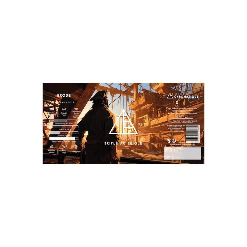 EXODE Triple au seigle 8.8 ° _ 33cl/VP