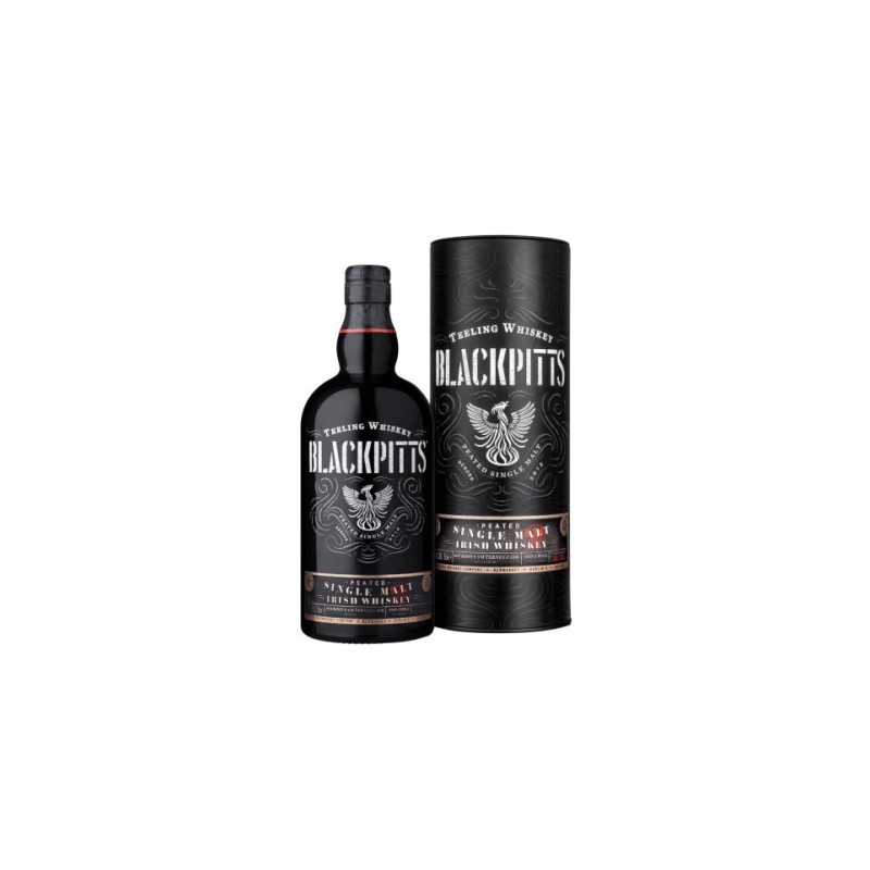 TEELING BLACK PITTS 70CL 46°