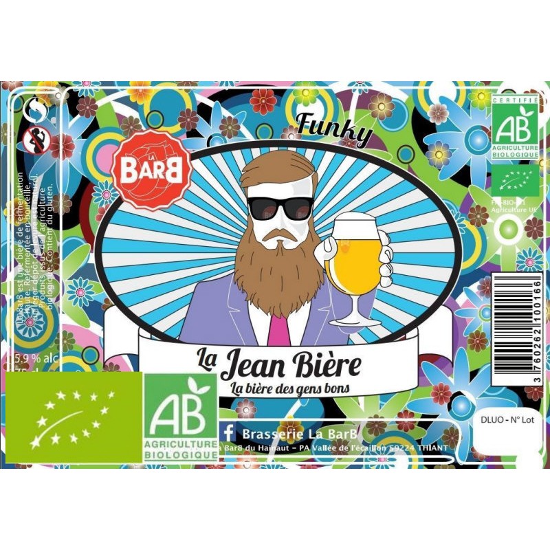 JEAN BIERE Blonde Funky 5.9° _ 33cl/VP