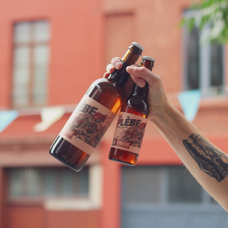 LA PLEBE Blonde Pale Ale _ 33cl /4.5°