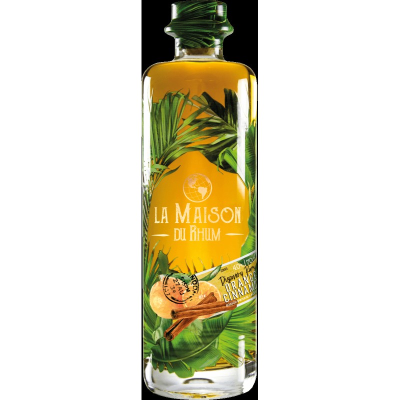 ORANGE CINNAMON DISCOVERY RUM _ 70CL 40°