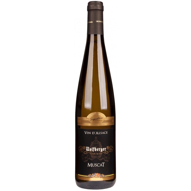MUSCAT d'ALSACE Blanc WOLFBERGER Signature 75CL