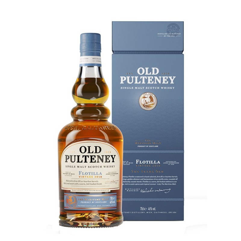 OLD PULTENEY 2010 FLOTILLA   70CL  46°