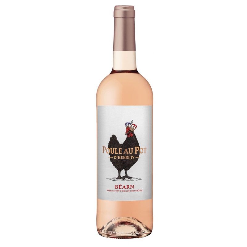 POULE AU POT D'HENRI  IV rosé _ OAC Béarn 75cl