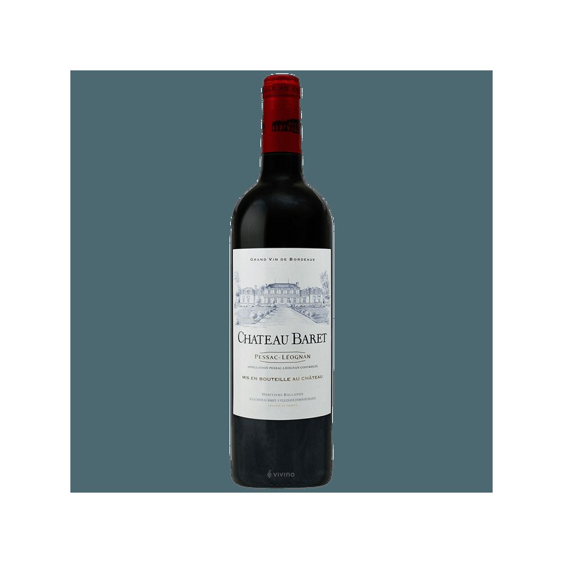 BARET Château _ PESSAC LEOGNAN AOC Rouge 75CL/14°