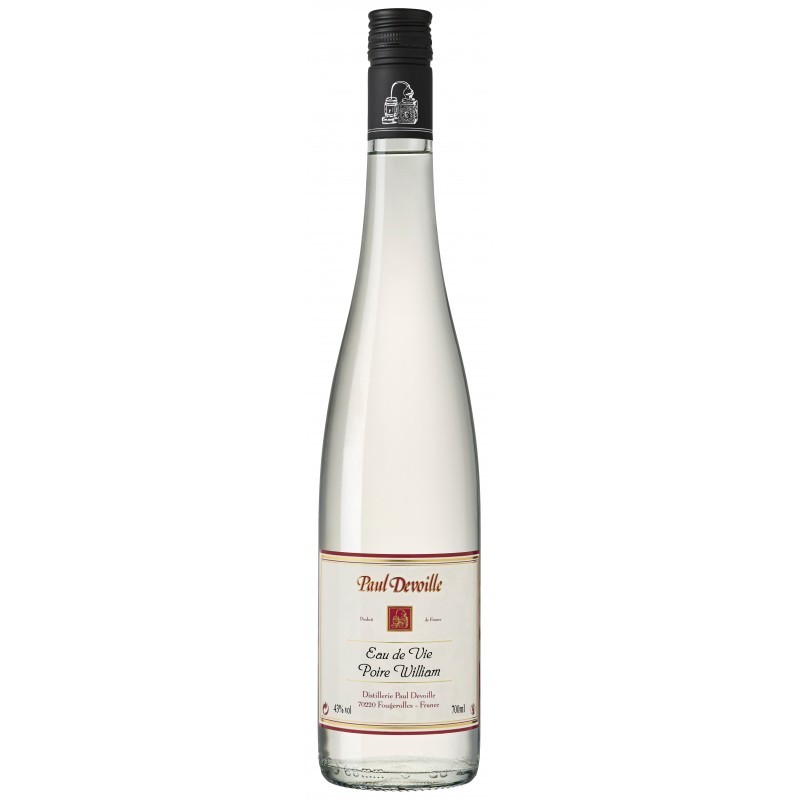 POIRE EAU DE VIE Paul.Devoille. Flute 70CL 43°