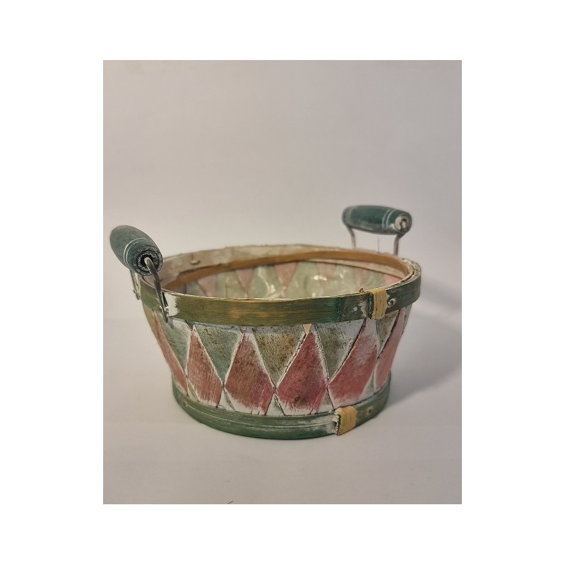 PETIT PANIER ROND COULEUR 2 HANSES