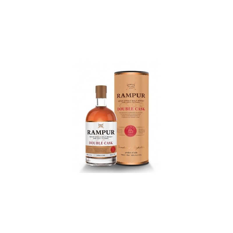 RAMPUR DOUBLE CASK  70CL  45°