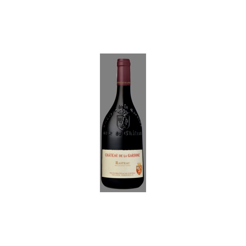 RASTEAU Cht DE LA GARDINE 2018 / 75L _ CDR Rouge 75 cL