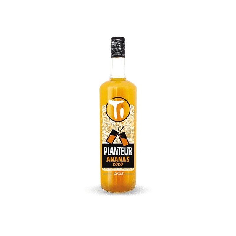 PUNCH / Ti Planteur Ananas-Coco - Ti Ced _  1L / 12.9°