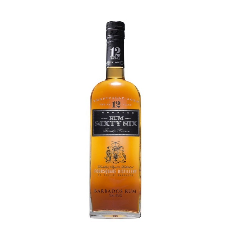 RHUM SIXTY SIX 12 ANS 70CL 43°