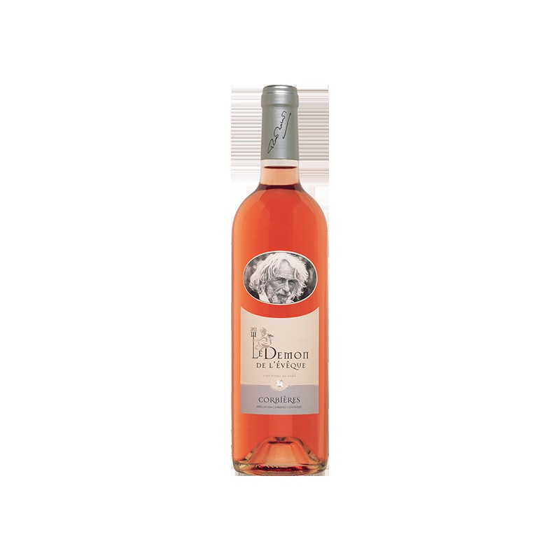 DEMON DE L'EVEQUE Rosé Pierre RICHARD _ CORBIERES 75CL