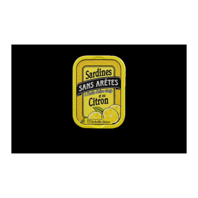 SARDINES SS Arêtes CITRON 115GR _ La Belle Iloise