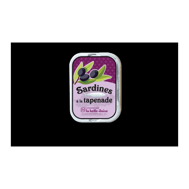 SARDINES à la Tapenade 115GR _ La Belle Iloise