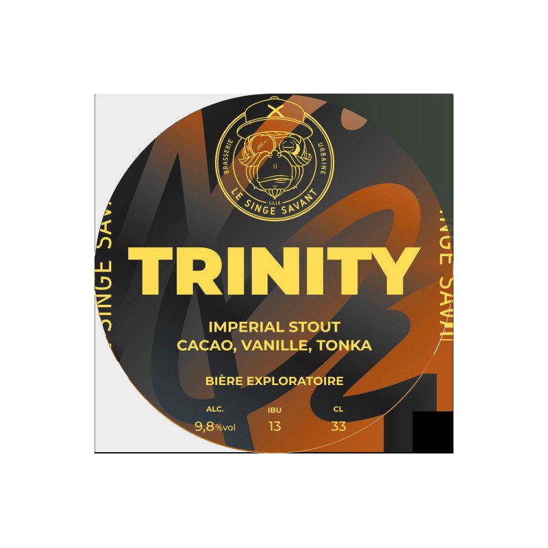 TRINITY Impérial Stout 9.8° _ 33cl/VP