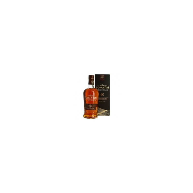 TOMATIN 18 ANS  70CL 46°