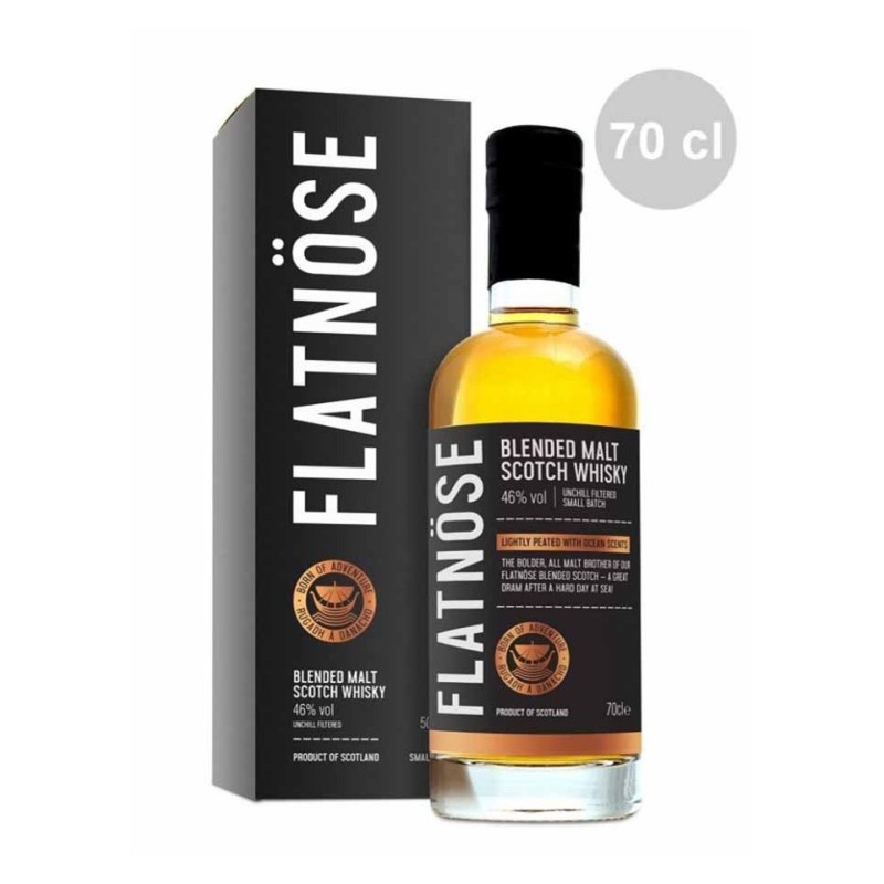 FLATNOSE PEATED BLENDED MALT _ 70CL / 46°
