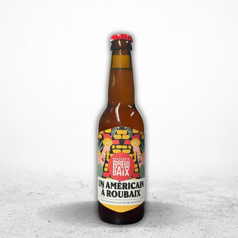 UN AMERICAIN A ROUBAIX Bière Blonde 6.5° _ 33cl VP