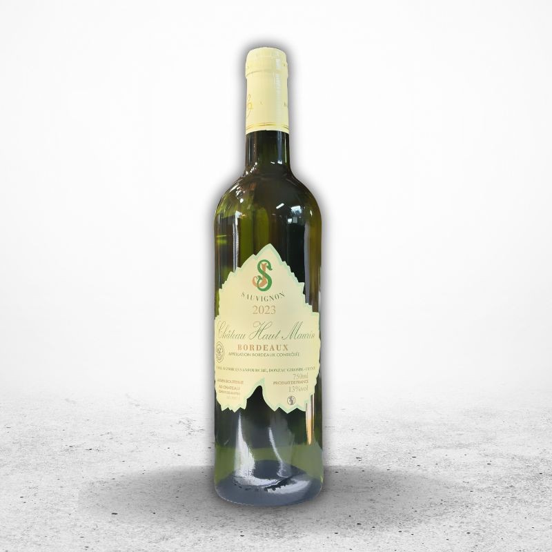 HAUT MAURIN Cht. Blanc Sec _ AOP BORDEAUX 75CL / 13°