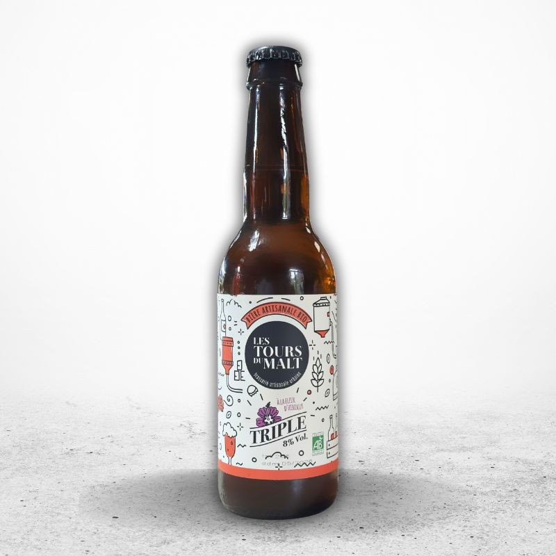 Triple "Les Tours du Malt" 8° _ 33cl VP