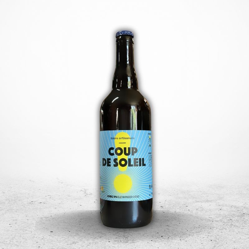 COUP DE SOLEIL Blonde double IPA 7.5° _ 75cl / VP
