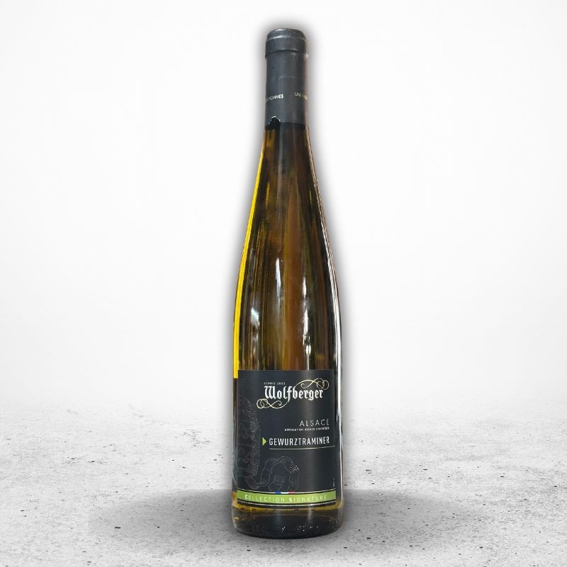 GEWURZTRAMINER Blanc WOLFBERGER Signature _ ALSACE 75