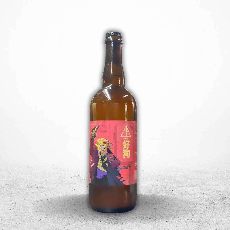 BON CHIEN CHIEN Bière Blonde NEIPA 6.7° _ 75cl/VP DDM 07/25