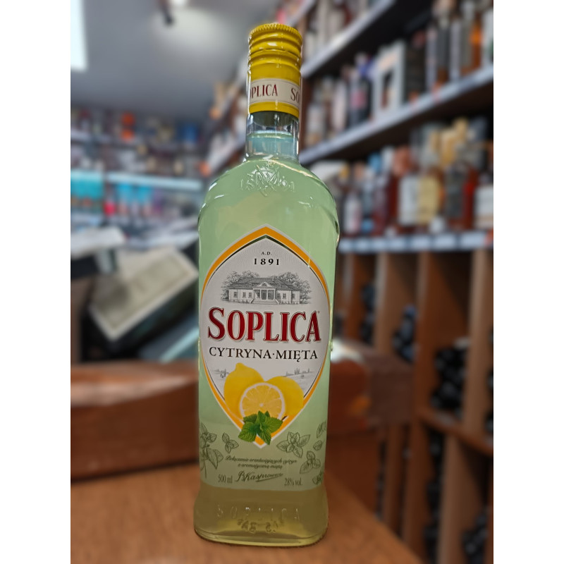 Soplica Vodka Citron Menthe 50cl / 28°