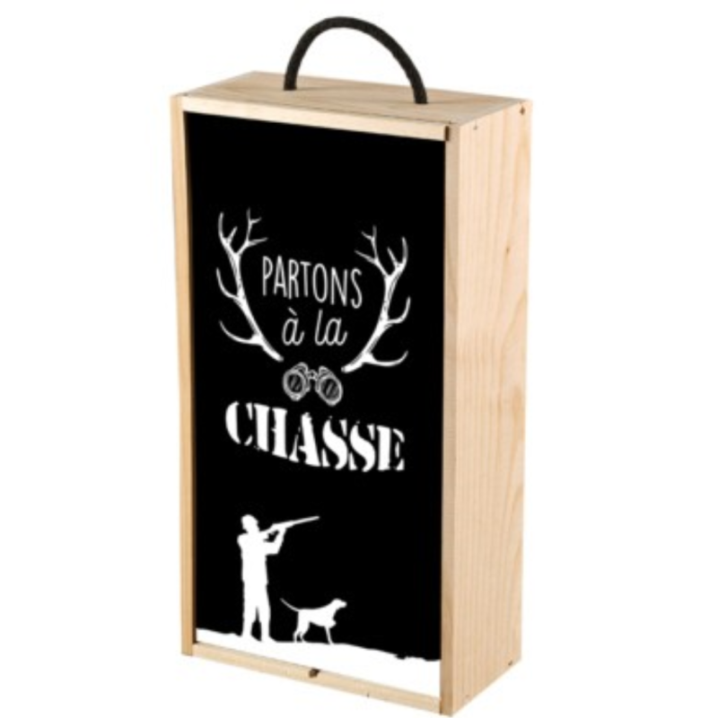 COFFRET  CHASSE FRANQUIN 3 ACCESSOIRES Couteau bonnet flasqu