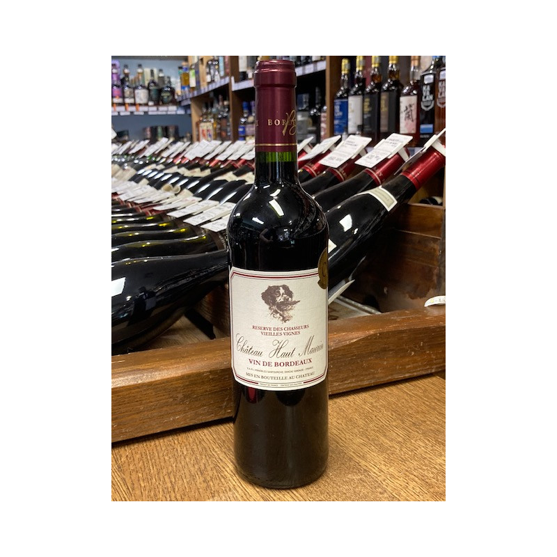 HAUT MAURIN Cht.Rge Reserve du chasseur _ AOP BORDEAUX 75cl
