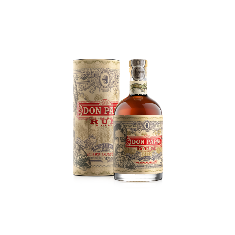 DON PAPA 7 ans Single Islande Classique / Boite _ 70cl  40°