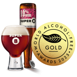 SUPER 8 ROUGE Bière Sans...